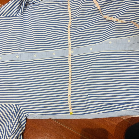 Women's Long Sleeve Shirt Cotton Loose Fit Casual Button Down Tops - Small - Picture 13 of 14